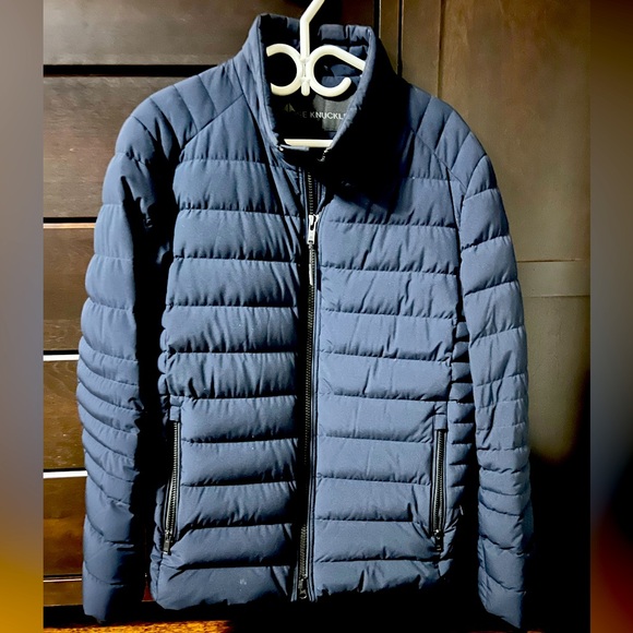 Men’s Navy Blue Laki Puff Jacket Sz Large - Picture 11 of 16